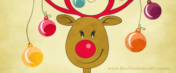 Christmas Printable: Pin the Nose on Rudolph!