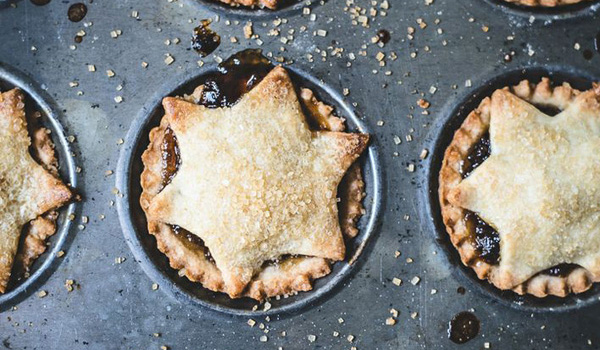 Mince Pies - with star shape pies