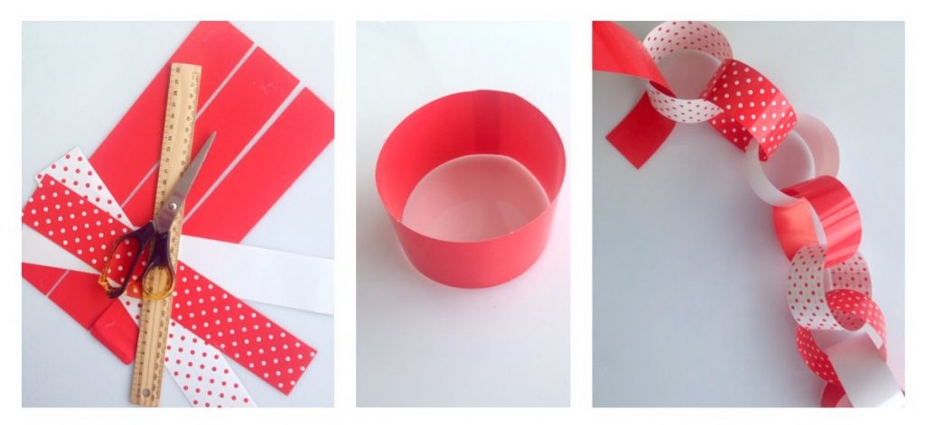 Make and Create Christmas Paper Chain
