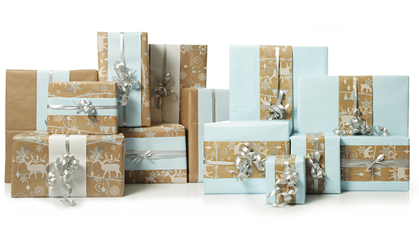 Christmas Wrapping - A lot of gifts with box of different sizes
