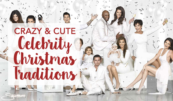 Crazy Cute Celebrity Christmas Traditions - Different Actors and Actress wearing white clothes