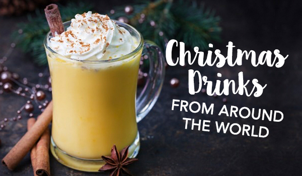 bombardino Drink with cinnamon - Christmas Drinks from Around the World