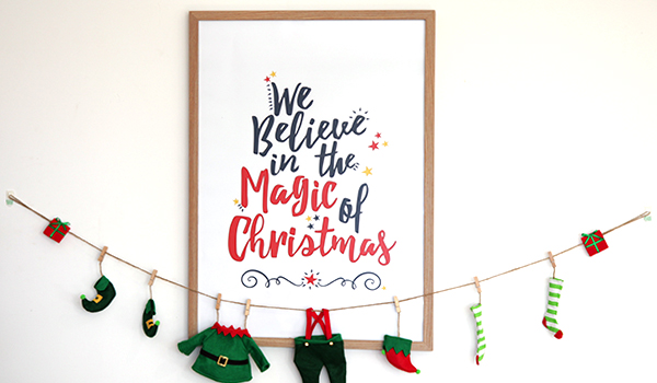 Magical Christmas Morning – Free Poster Download