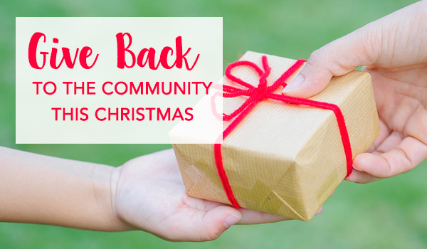 Give Back to the COmmunity this CHristmas giving each other a gift - Celebrate: How to Give Back to the Community this Christmas
