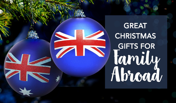 Australian chritmas bauble hanging in a christmas tree - Great Gifts for Christmas Abroad