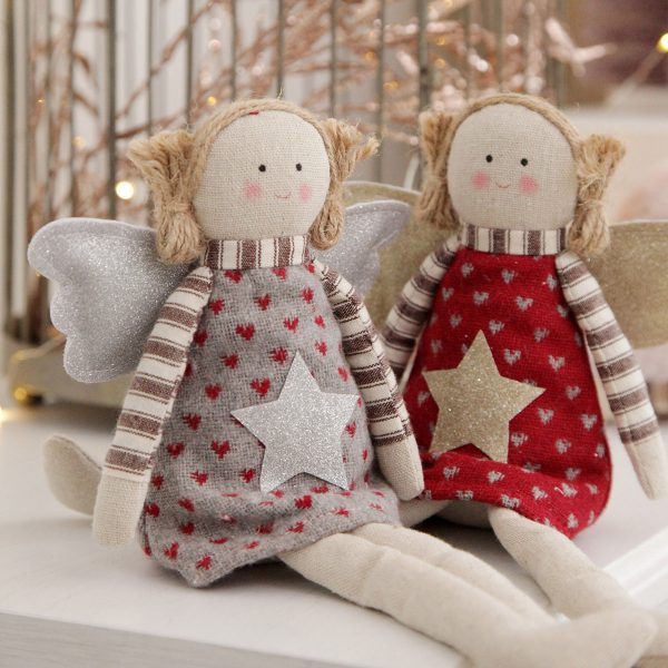 Fabric - Sitting Angel with Long Legs - Top Tips to Prepare Your Christmas Feast in Advance
