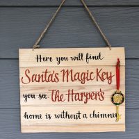 Here you will find Santa's Magic Key you see. The harpers home is without a chimney - How to Create Santa's Little Helper Christmas Theme
