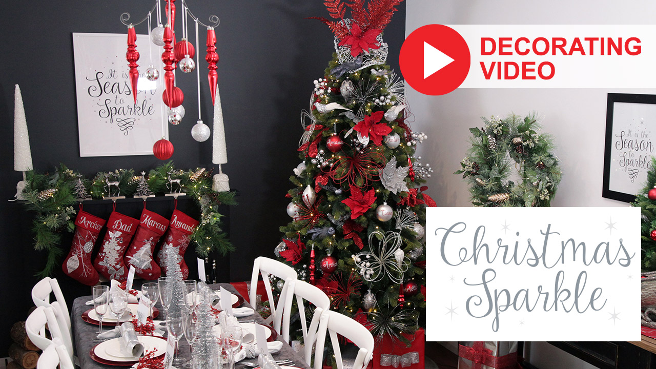 Watch How We Created Christmas Sparkle Theme