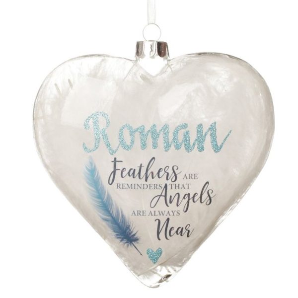 Roman Glass Hearts - Housewarming Christmas Gifts