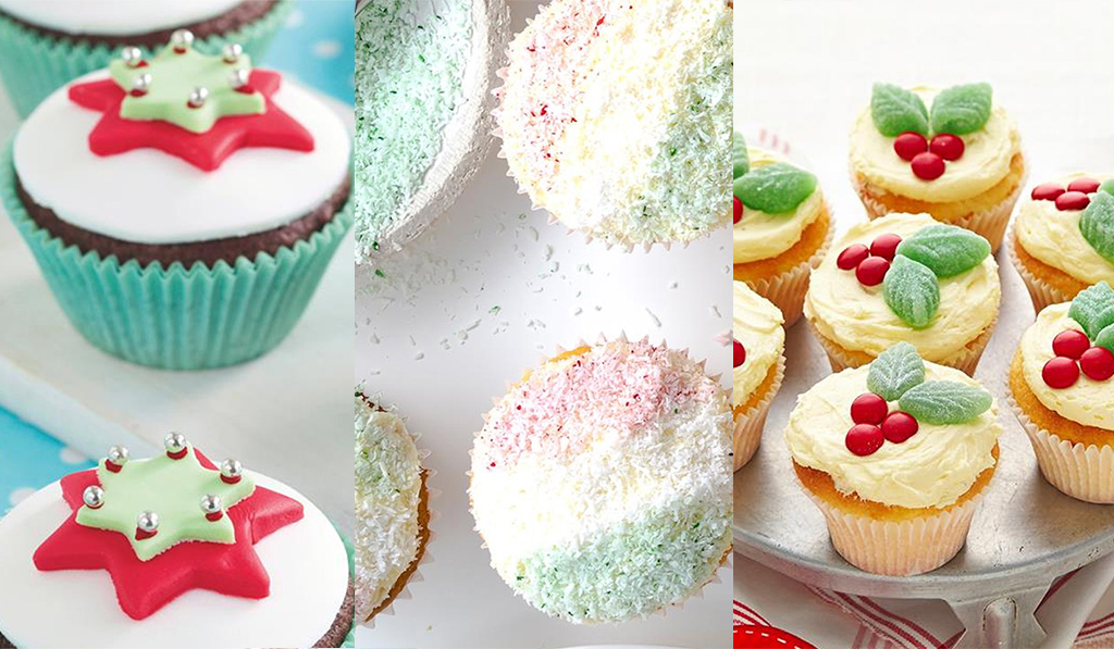 Different type of cupcakes - Collage Image featured image