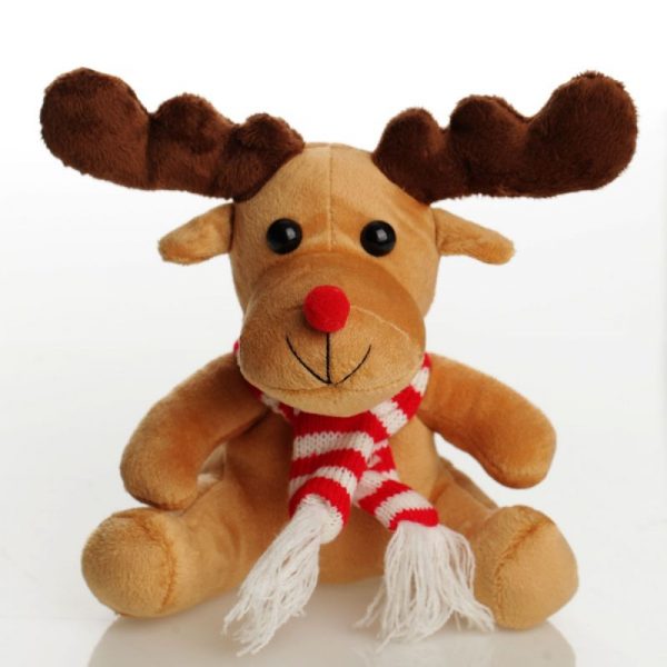 Plush Reindeer Front with white background