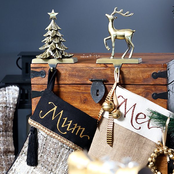 Mixed Metal Lifestyle - Stocking and Hangers