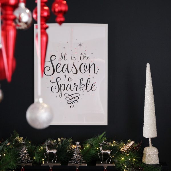 Christmas Sparkle Free Poster Download It is the Season to Sparkle