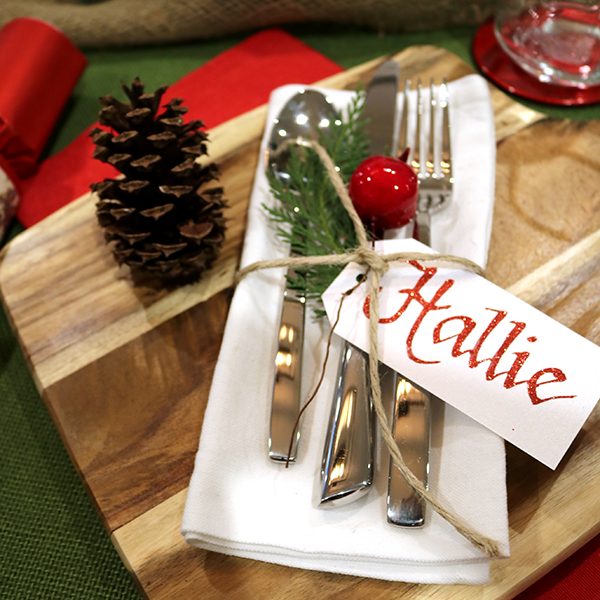 Rustic Lifestyle - Name Tag Named Hallie