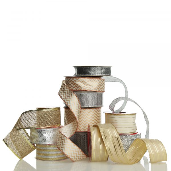 Ribbon Gold & Silver Assorted