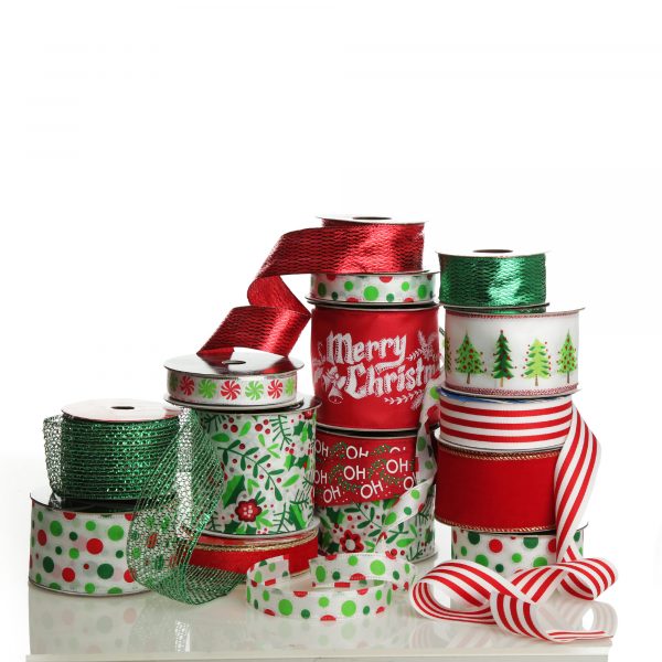 Ribbon Red & Green Assorted
