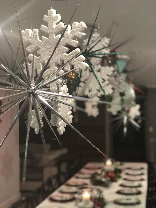 Ceiling Snowflakes Hanging