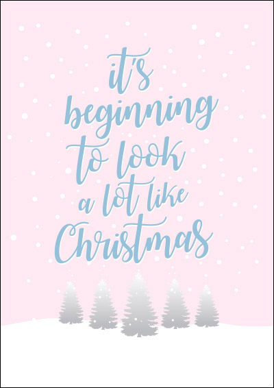 Pretty Little Christmas - Free Poster Download - The Christmas Cart Blog