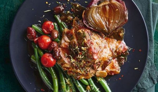 One pot Mediterranean Roast Lamb Featured Image