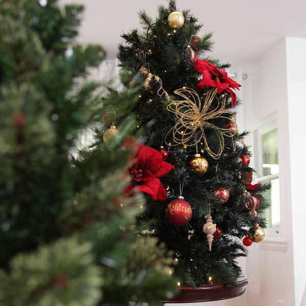 Christmas Royal Tree with Christmas Bauble and Other Ornaments Hanging