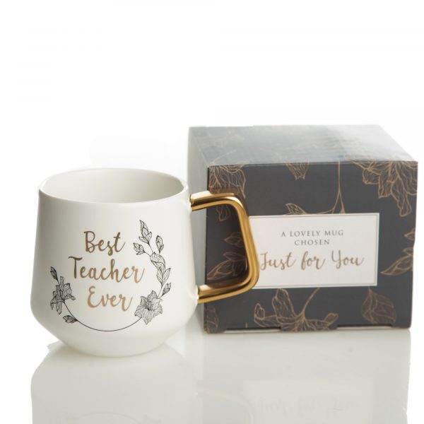 Personalised Best Teacher Mug Giftbox