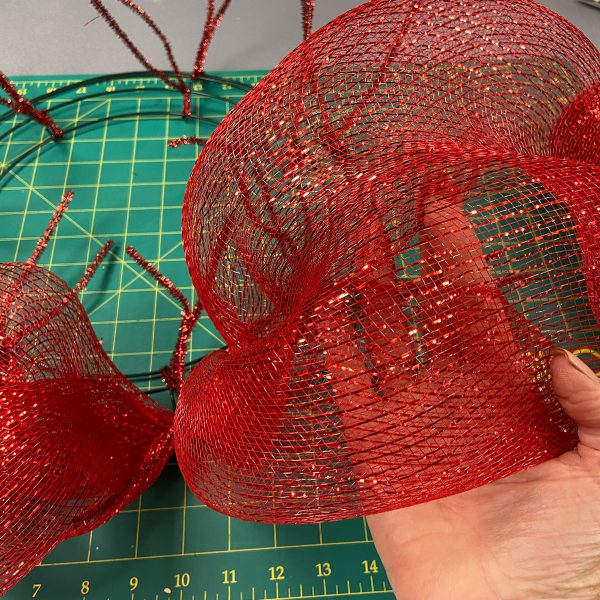 DIY Wreath Kits Separate Deco Mesh Repeat Red