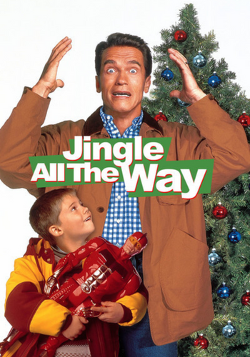 Jingle all the way movie with actor Arnold Schwarzenegger
