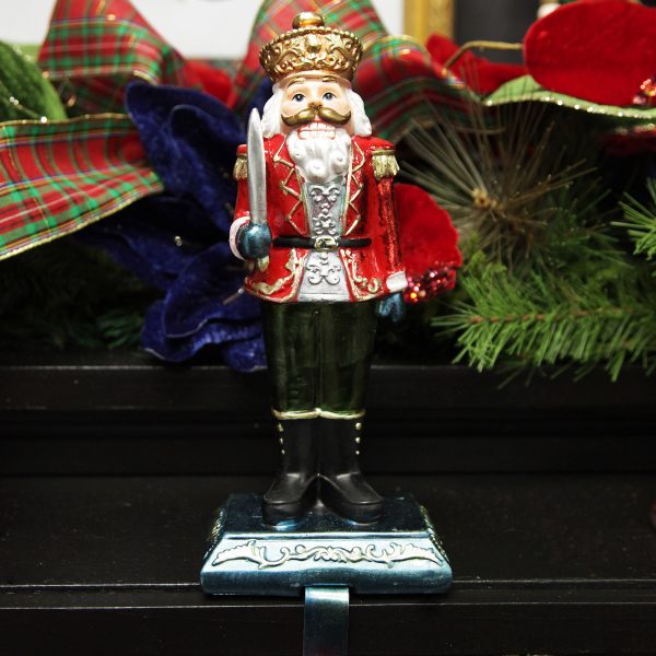 Nutcracker Christmas Royal Guard Nutcracker Stocking Holder