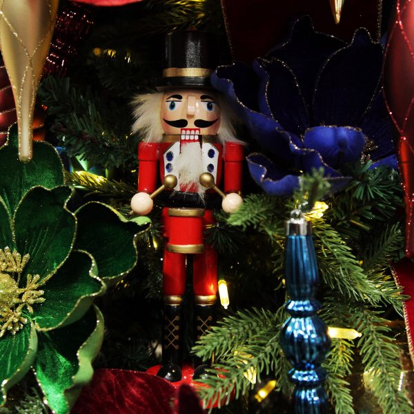 Nutcracker Christmas Traditional Christmas Wooden Nutcracker Soldier Ornament Drums