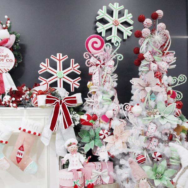 Peppermint Candy Christmas Tree Decoration