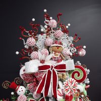 Peppermint Candy Christmas Tree Topper