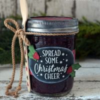 Spread some Christmas Cheer wrapped in a Jar with Spoon