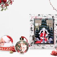Creating Beautiful Gifts From You Santa Photos