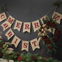 Farm Fresh Christmas Natural Red Twig Christmas Rustic Wreath with Burlap Bow