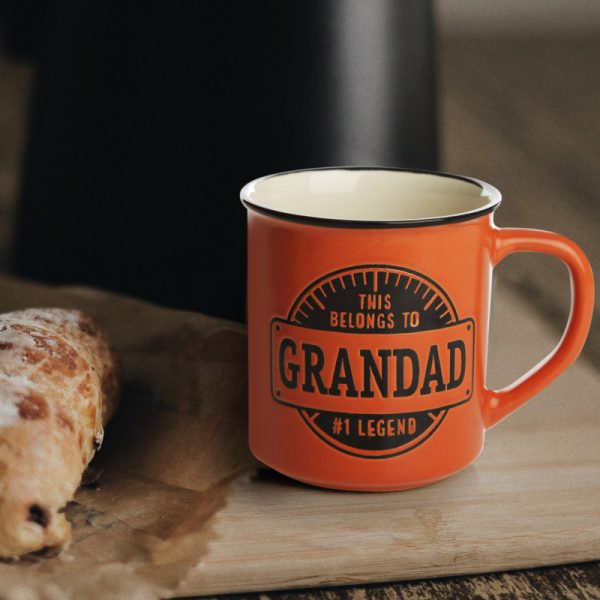 Granded Legend Coffee Manly mug "This belongs to grandad"