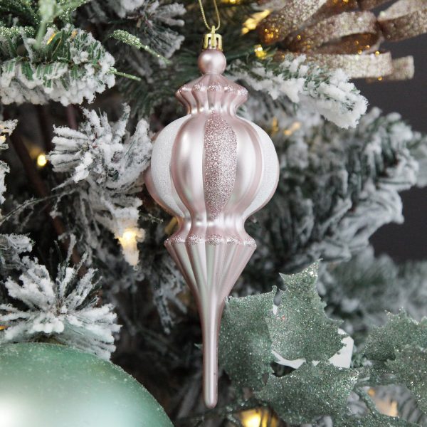 Pink Christmas Dreams Tree Baby Pink Finial Decoration