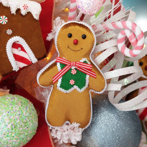 Sweet Gingerbread Christmas Tree Gingerbread Boy Decoration