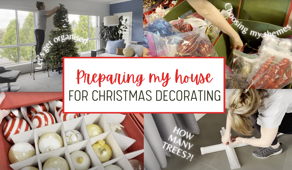 Preparing House Christmas Decorating with Deb