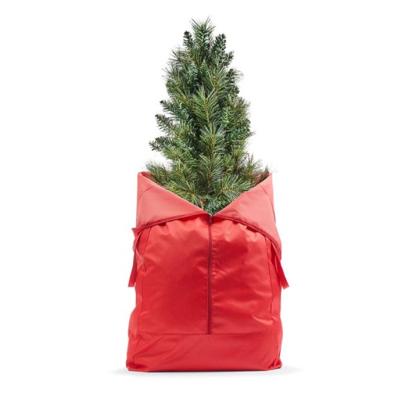 Redtree inside a Christmas Storage Bag