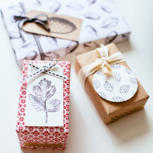 Style Curator Fellow Hand Drawn Gift Tags with Mini Boxes