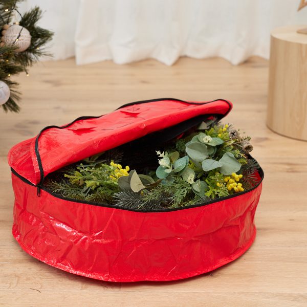 Garland Inside a red Zip Bag - Willow Creative United Living May