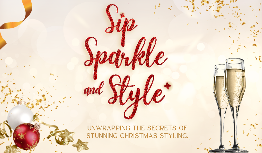 Sip, Sparkle & Style – A Christmas Styling Event