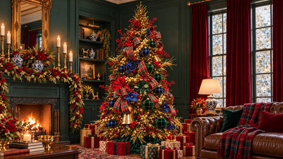 Tartan Christmas Tree: How to Get the Handed-Down Heirloom Look