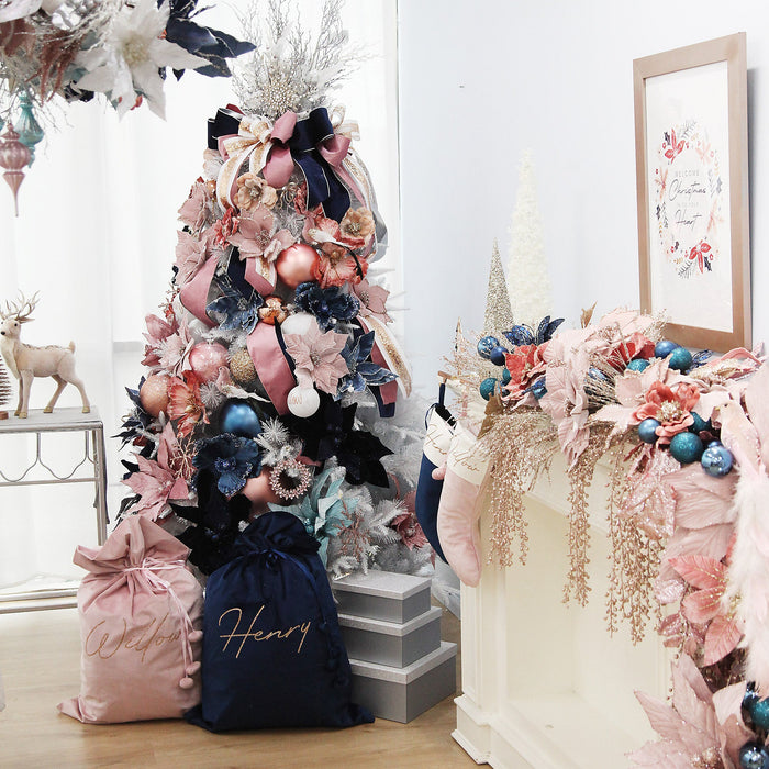 Blush and Blue Christmas Collection