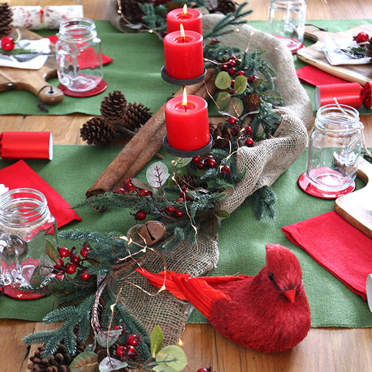 Rustic Farmhouse Christmas decorating style
