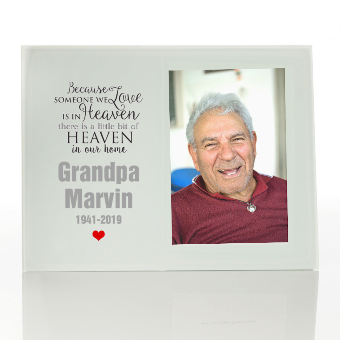 Personalised Heaven in Our Home Photo Frame