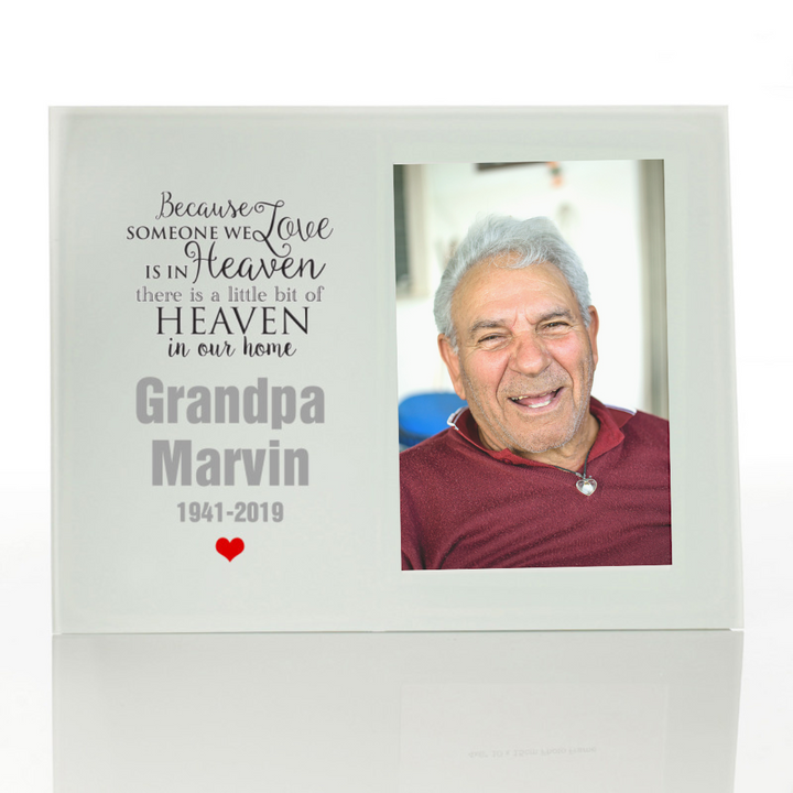 Personalised Heaven in Our Home Photo Frame