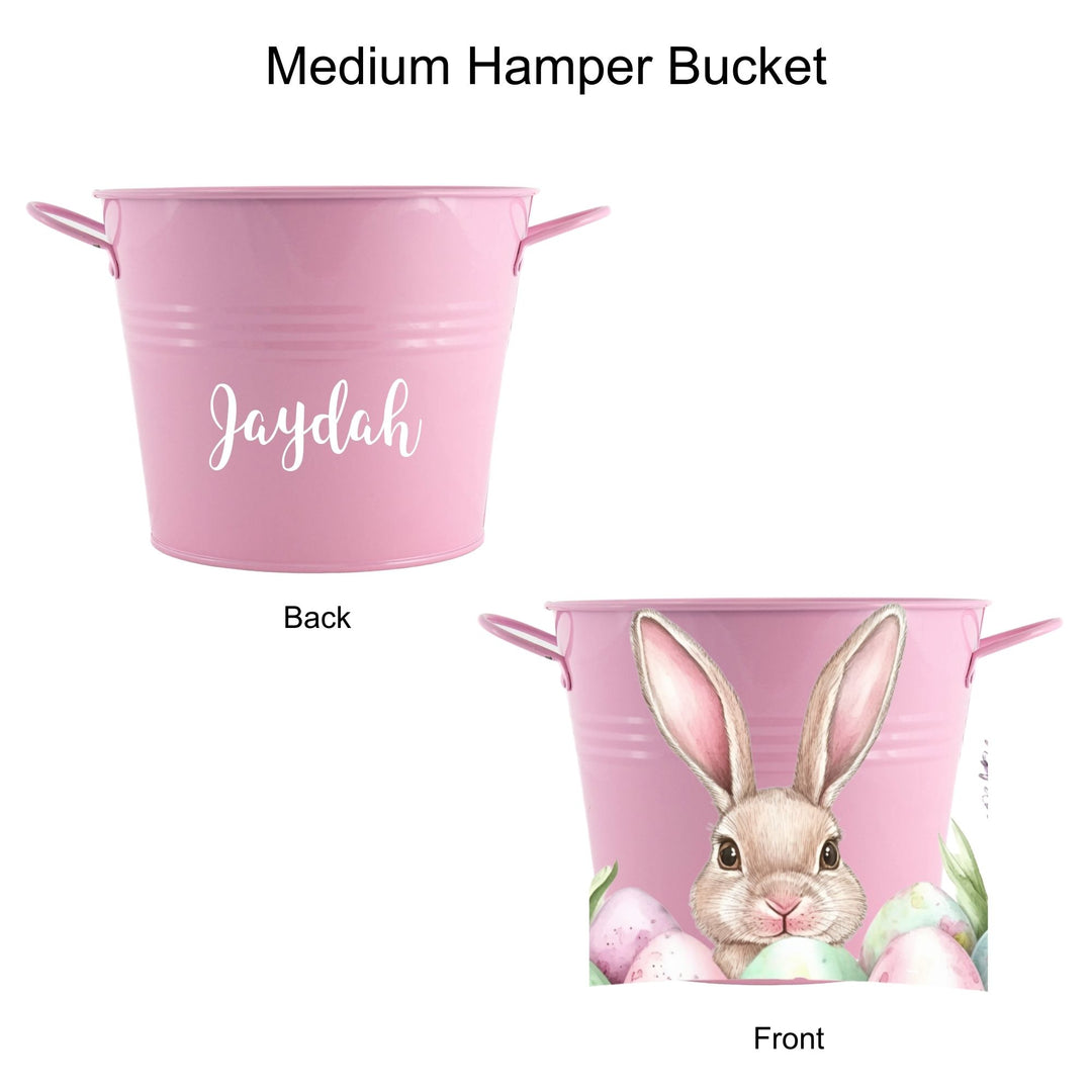 Easter Hamper Bucket - Peek-a-Bunny
