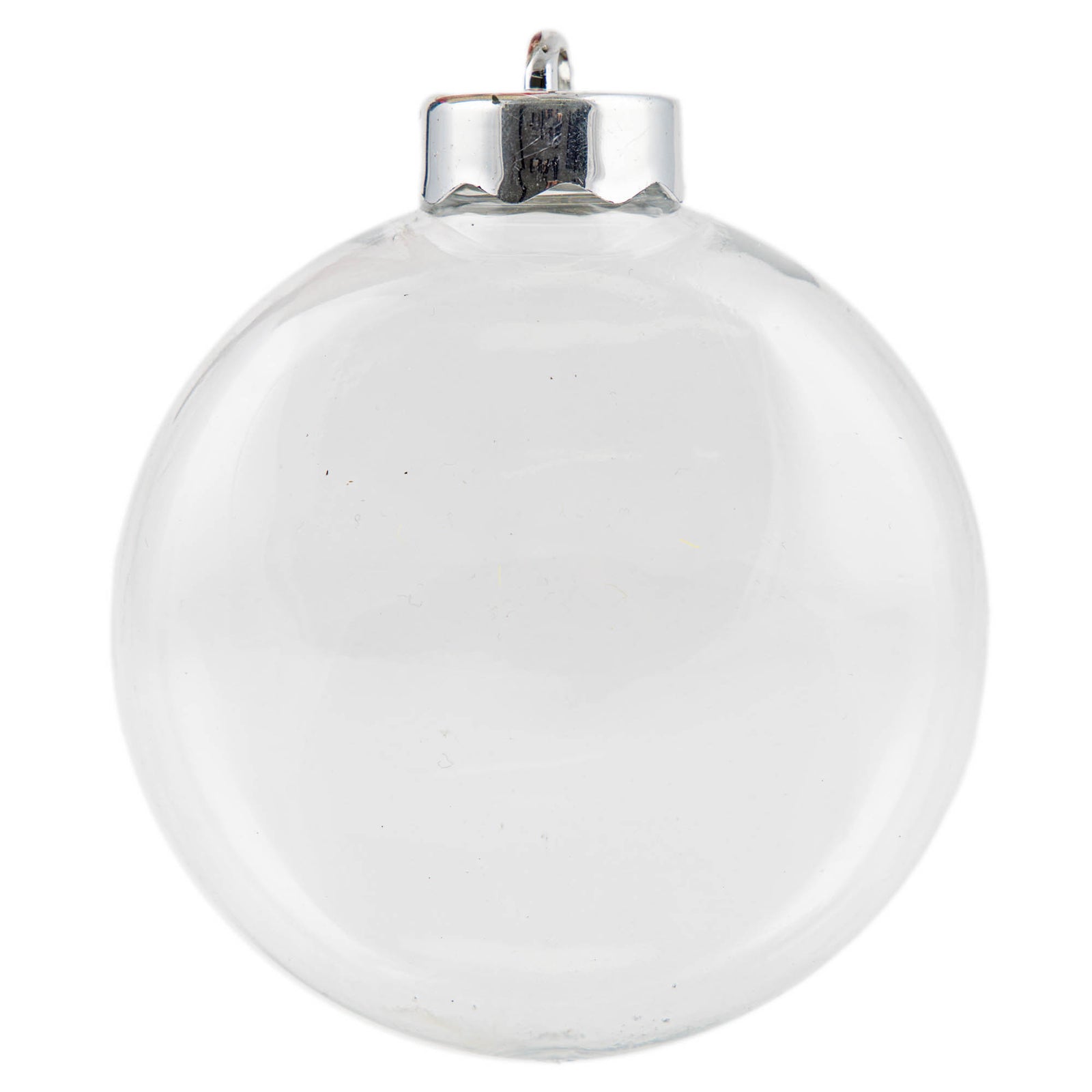 10cm Clear Acrylic Fillable Craft Disc