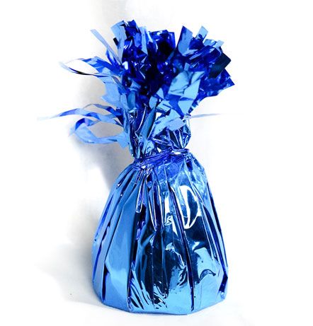 Balloon Weight - Royal Blue Foil